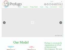 Tablet Screenshot of profugo.org